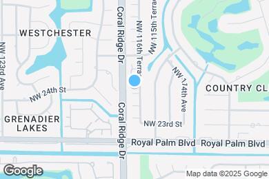 Map image of the property - 11605 NW 25th St