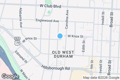 Map image of the property - 922 Hale St