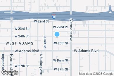 Map image of the property - 1464 W 24th St