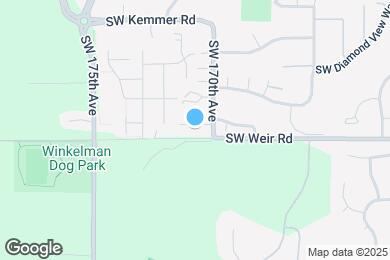 Map image of the property - 9965 SW 170th Ave