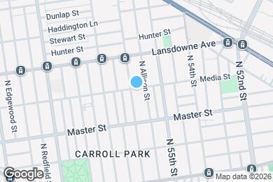 Map image of the property - 5540 Media St