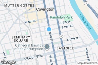 Map image of the property - 1009 Scott St