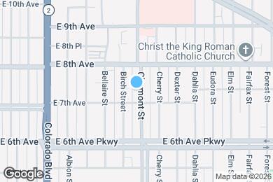 Map image of the property - 727 Clermont St