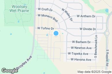 Map image of the property - 4671 W Aurora St