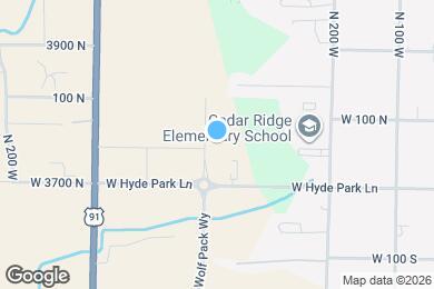 Map image of the property - Parkview Townhomes