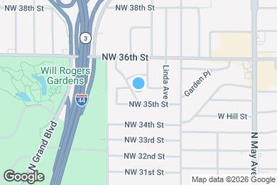 Map image of the property - 3608 N Independence Ave