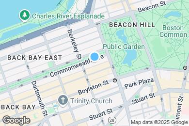 Map image of the property - 30 Commonwealth Ave