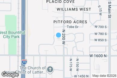 Map image of the property - 1729 N 200 W