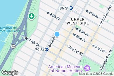 Map image of the property - 219 W 81st St