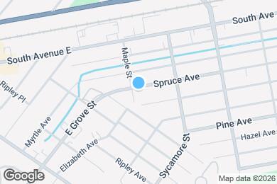Map image of the property - 563 Spruce Ave