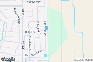 Map image of the property - 650 Tamarron Dr