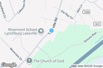 Map image of the property - 735 Leesville Rd