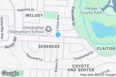 Map image of the property - 578 Coyote Rd