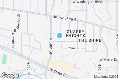 Map image of the property - 6706 Vista Ave