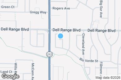 Map image of the property - 4500 Crystal Ave