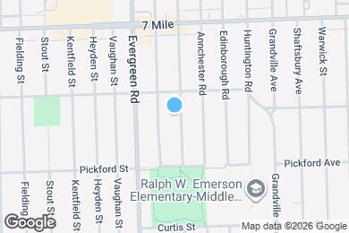 Map image of the property - 18525 Westmoreland Rd