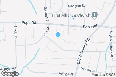 Map image of the property - 1644 Quillmark Rd