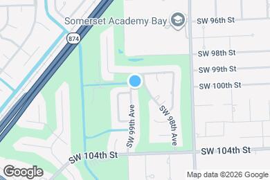 Map image of the property - 10001 SW 99th Ave