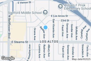 Map image of the property - 2252 Radnor Ave