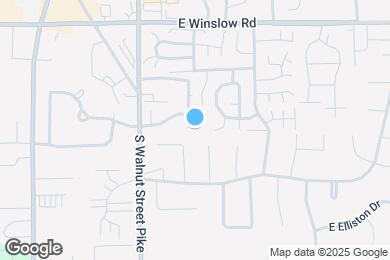 Map image of the property - 805 E Sherwood Hills Dr