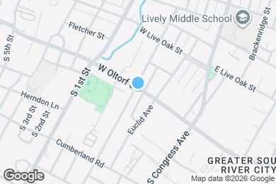 Map image of the property - 2400 Forest Ave
