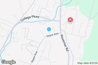 Map image of the property - 4813 Sayre Ave