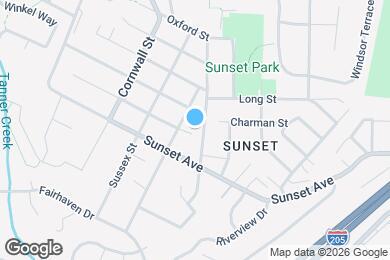 Map image of the property - 2461 Warwick St