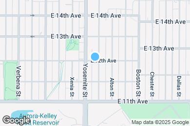 Map image of the property - 8960 E 12th Ave