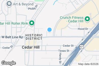 Map image of the property - 323 W Belt Line Rd