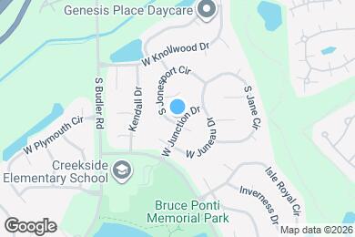 Map image of the property - 13761 S Jonesport Cir