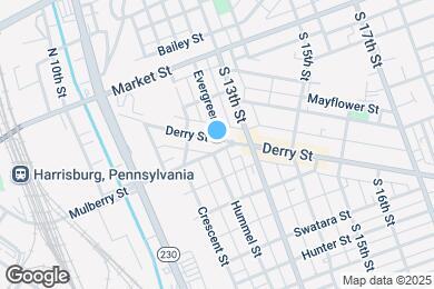 Map image of the property - 1229 Derry St