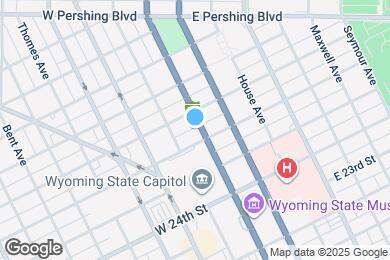 Map image of the property - 2610 Central Ave
