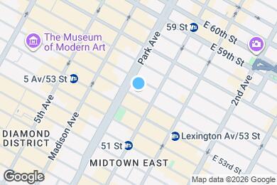 Map image of the property - 119 E 54th St