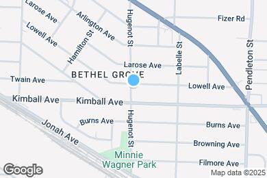 Map image of the property - 2565 Lowell Ave