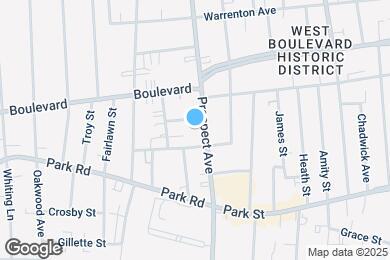Map image of the property - 409 Prospect Ave