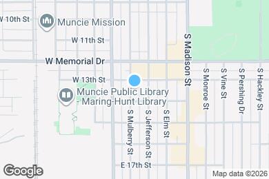 Map image of the property - 2006 S Mulberry St