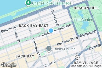 Map image of the property - 76 Commonwealth Ave