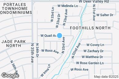 Map image of the property - 3310 W Rose Garden Ln
