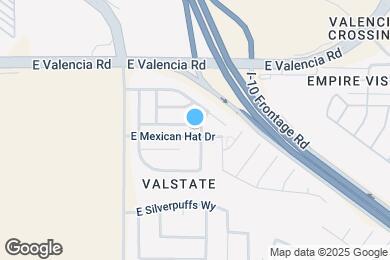 Map image of the property - 4846 E Orchard Grass Dr