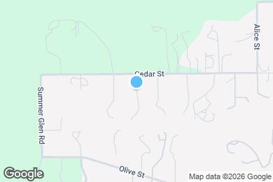 Map image of the property - 1836 Cedar St
