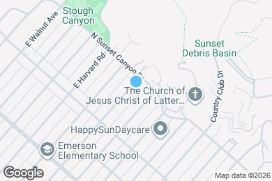 Map image of the property - 1068 E San Jose Ave