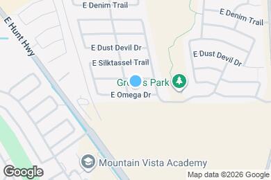 Map image of the property - 1232 E Omega Dr