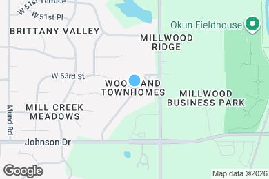 Map image of the property - Woodland Townhomes