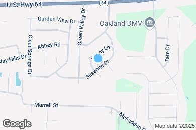 Map image of the property - 180 Susanne Dr
