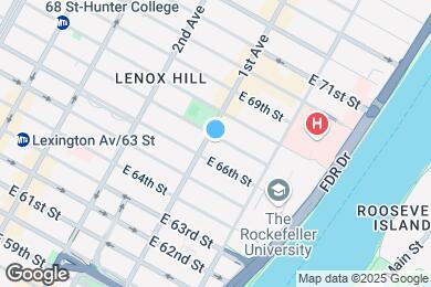 Map image of the property - 402 E 67th St