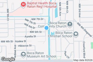 Map image of the property - 610 NW 7th Ave
