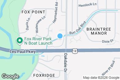 Fox Point Village 2000 Oakdale Dr Waukesha WI 53189 Apartment Finder Fox Point Village Waukesha Wi Map Image Of The Property 