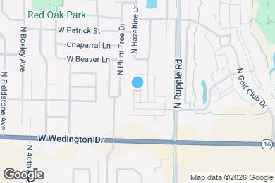 Map image of the property - 1274 N Sicily Ln