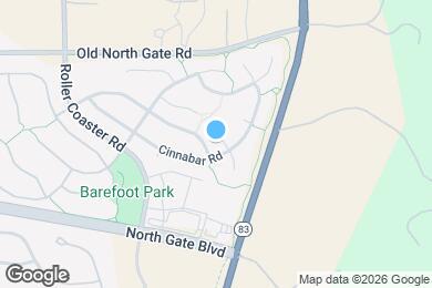 Map image of the property - 13818 Firefall Ct