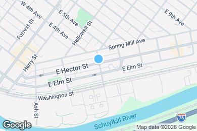 Map image of the property - 389 E Hector St